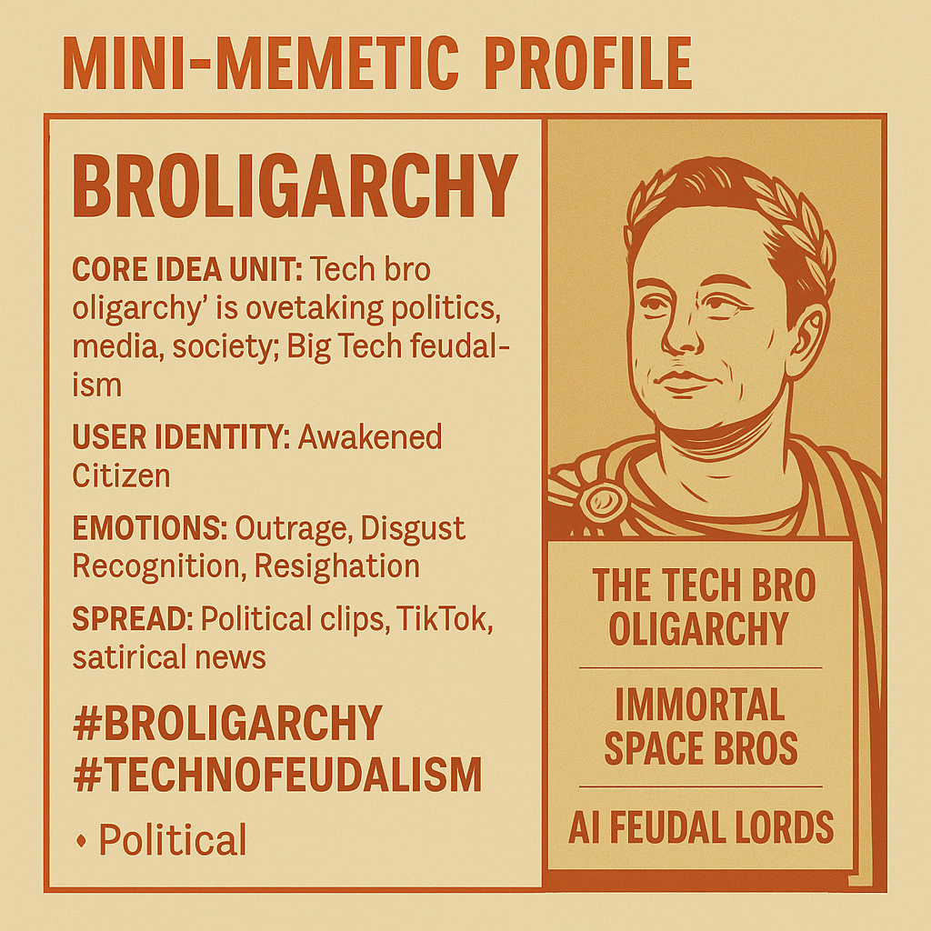 Broligarchy - Tech Bro